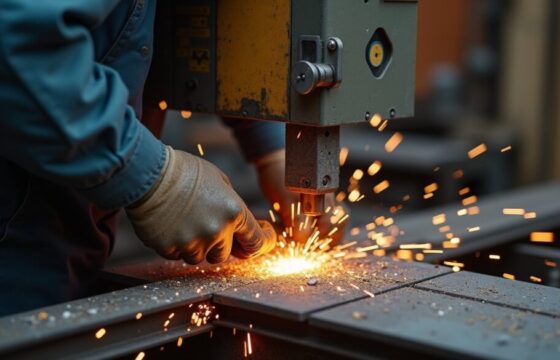 Metall sauber schneiden mit der Bandsäge – So gelingt der perfekte Schnitt